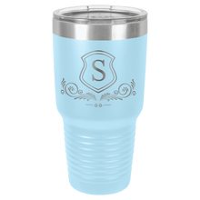Custom Ringneck Tumbler - 30 Ounce -  Light Blue