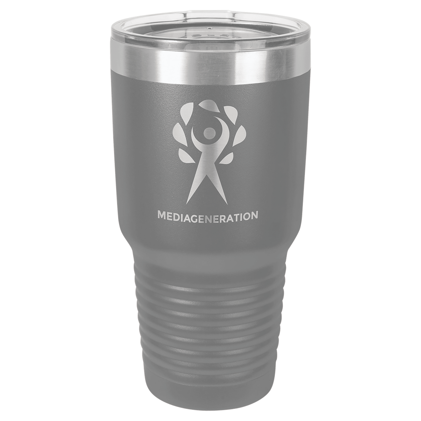 Custom Ringneck Tumbler - 30 Ounce -  Grey