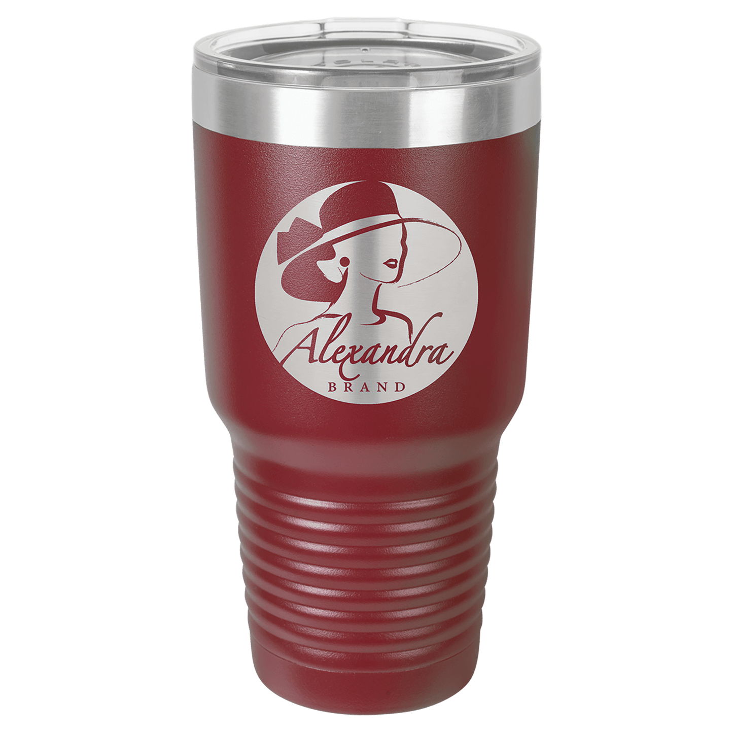 Custom Ringneck Tumbler - 30 Ounce - Maroon
