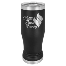 Custom Pilsner Tumbler - 14 Ounce - Black