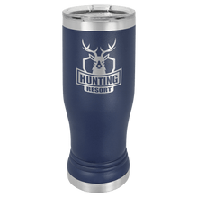 Custom Pilsner Tumbler - 14 Ounce - Navy Blue