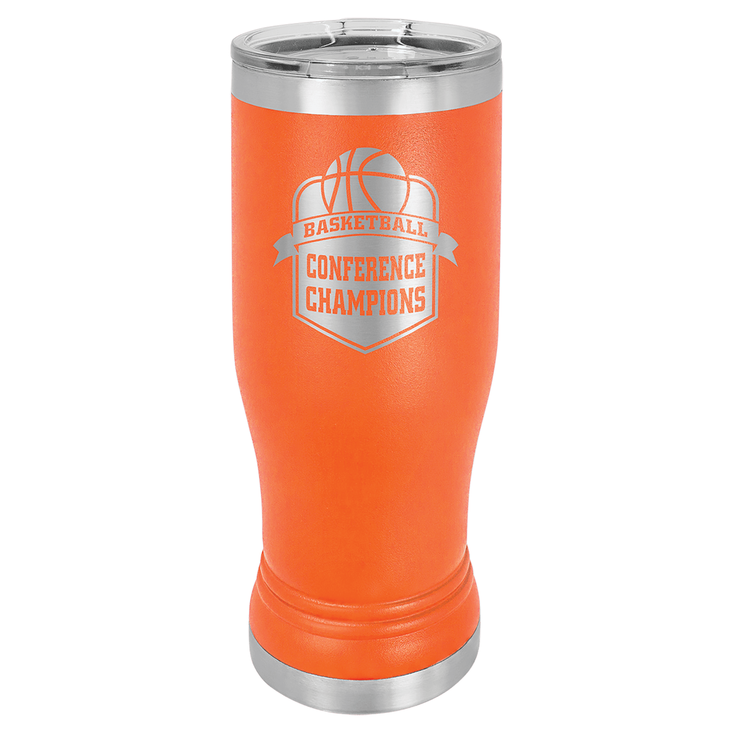 Custom Pilsner Tumbler - 14 Ounce - Orange
