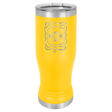 Custom Pilsner Tumbler - 14 Ounce - Yellow