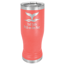 Custom Pilsner Tumbler - 14 Ounce - Coral