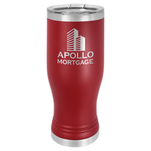 Custom Pilsner Tumbler - 14 Ounce - Red