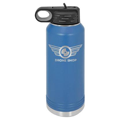 Custom Water Bottle - Blue