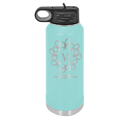 Custom Water Bottle - Teal
