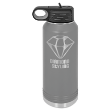 Custom Water Bottle - Grey