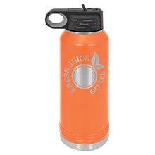 Custom Water Bottle - Orange