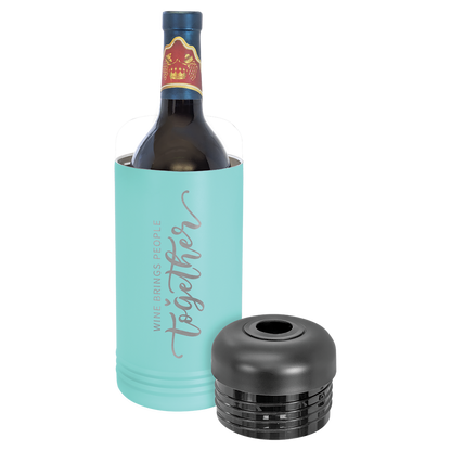 Custom Wine Chiller - Light Blue