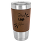 Leather Tumblers - 20 Oz