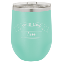 Custom Wine Tumbler - Teal