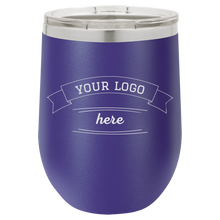 Custom Wine Tumbler - Purple
