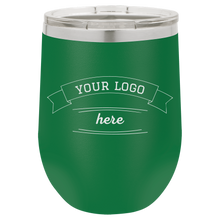 Custom Wine Tumbler - Green